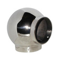 Hdl Hardware Lavi 2 in. Polished Solid Stainless Steel Ball Elbow 90 Degree 40-702-2